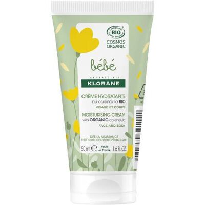 Klorane Bébé Creme Hidratante com Calêndula Orgânica Rosto e Corpo 50 ml Klorane Bébé Creme Hidratante com Calêndula Orgânica Rosto e Corpo 50 ml