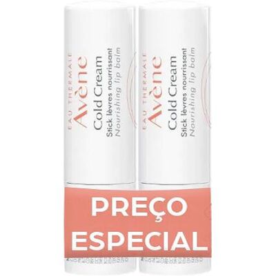 Avène Cold Cream Stick Lábios Duo Preço Especial Avène Cold Cream Stick Lábios Duo Preço Especial