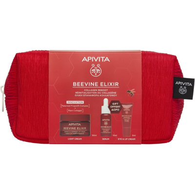 Apivita Beevine Elixir Pack Antirrugas Lifting Creme Ligeiro + Sérum + Olhos Apivita Beevine Elixir Pack Antirrugas Lifting Creme Ligeiro + Sérum + Olhos