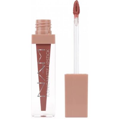 NAM Cosmetics Iconic Matte Lipstick - Batom de acabamento mate de longa duração NAM Cosmetics Iconic Matte Lipstick - Batom de acabamento mate de longa duração