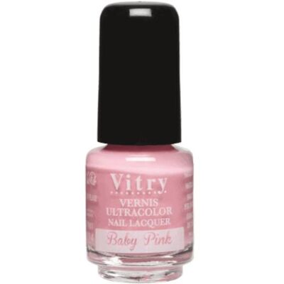 Verniz Mini Vitry Baby Pink - Esmalte Verniz Mini Vitry Baby Pink - Esmalte