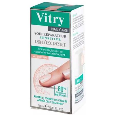Vitry Nail Care Pro Expert Verniz Repar Sensitive 10ml Vitry Nail Care Pro Expert Verniz Repar Sensitive 10ml