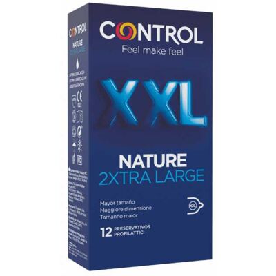 Control Control Natural XXL Preservativos - 12 Peças Control Control Natural XXL Preservativos - 12 Peças