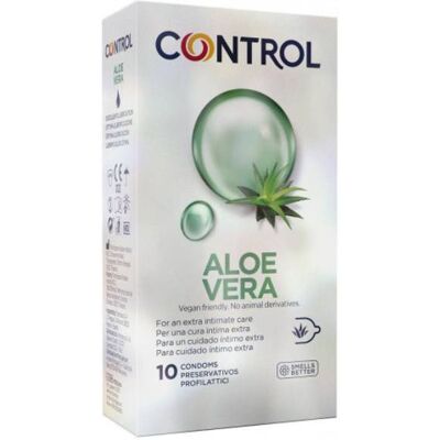 Lifestyles Healthcare Control Aloe Vera 10 pçs - Preservativos Lifestyles Healthcare Control Aloe Vera 10 pçs - Preservativos