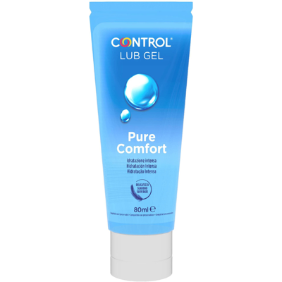 Control Pure Comfort Gel Lubrificante 80ml À Base de Água Hidratação Intensa Control Pure Comfort Gel Lubrificante 80ml À Base de Água Hidratação Intensa