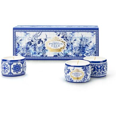 Castelbel Portus Cale Gold & Blue Conjunto de Velas 3x70g Castelbel Portus Cale Gold & Blue Conjunto de Velas 3x70g