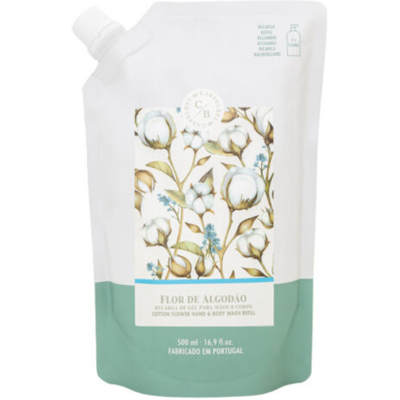 Castelbel Recarga Gel Mãos e Corpo Flor de Algodão 500ml Castelbel Recarga Gel Mãos e Corpo Flor de Algodão 500ml