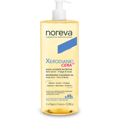 Noreva Xerodiane Cera+ Óleo Lavante 1L Preço Especial Pele Seca a Muito Seca Noreva Xerodiane Cera+ Óleo Lavante 1L Preço Especial Pele Seca a Muito Seca