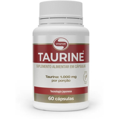 VITAFOR Taurine 60 Cápsulas Ação anti-inflamatória e antioxidante VITAFOR Taurine 60 Cápsulas Ação anti-inflamatória e antioxidante