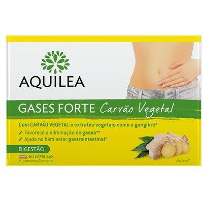 Aquilea Forte Carvão Ativado Alívio de Gases - Suplemento Alimentar Aquilea Forte Carvão Ativado Alívio de Gases - Suplemento Alimentar