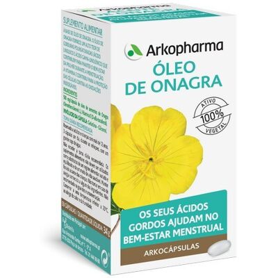 Arkopharma Arkocaps Cápsulas Óleo de Primavera de Noite - Suplemento Alimentar Arkopharma Arkocaps Cápsulas Óleo de Primavera de Noite - Suplemento Alimentar