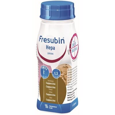 Fresubin Hepa Dr Solução Cappuccino 4 X 200 mL Fresubin Hepa Dr Solução Cappuccino 4 X 200 mL