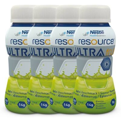 Nestlé Resource ULTRA Fruit Maçã 4x200ml Nestlé Resource ULTRA Fruit Maçã 4x200ml