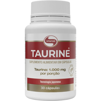 VITAFOR Taurina 30 Cápsulas - Suplemento VITAFOR Taurina 30 Cápsulas - Suplemento