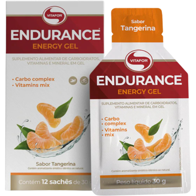 Vitafor Endurance Energy Gel Tangerina Saquetas 30g 1Unidade Vitafor Endurance Energy Gel Tangerina Saquetas 30g 1Unidade
