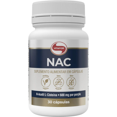 VITAFOR NAC 30 Cápsulas - Suplemento alimentar VITAFOR NAC 30 Cápsulas - Suplemento alimentar