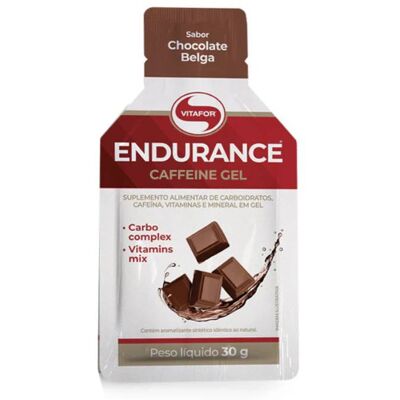 Vitafor Endurance Energy Gel Chocolate Belga Saqueta 30g Ideal para Treinos de Alta Intensidade Vitafor Endurance Energy Gel Chocolate Belga Saqueta 30g Ideal para Treinos de Alta Intensidade