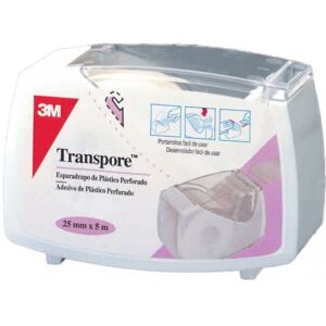 3M Transpore Rolo Transparente 25 Mm X 5 M 3M Transpore Rolo Transparente 25 Mm X 5 M