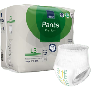 Abena Pants Premium L3 Fralda Cueca Incontinência 15 Unidades Abena Pants Premium L3 Fralda Cueca Incontinência 15 Unidades