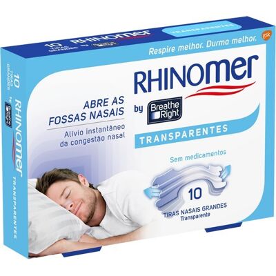 Breathe Right Penso Nasal Transparente Gde Transparente X10 Breathe Right Penso Nasal Transparente Gde Transparente X10