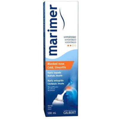 Marimer 115504 100ml Água de Mar Hipertônica Spray Nasal Marimer 115504 100ml Água de Mar Hipertônica Spray Nasal