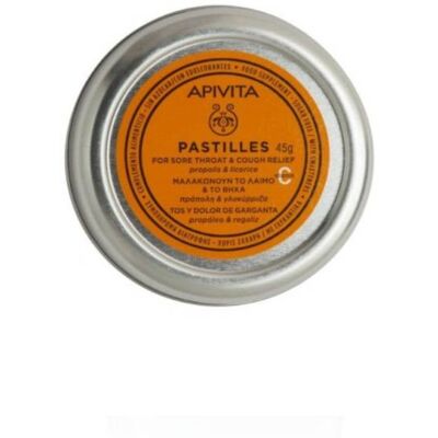 Pastilhas de Própolis e Alcaçuz Apivita Pastilhas de Própolis e Alcaçuz Apivita