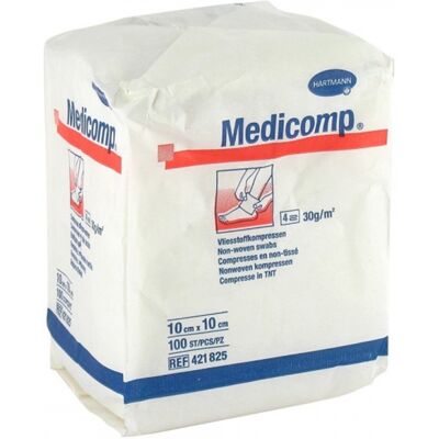 Hartmann Medicomp Compressas Não Tecido 10cmx10cm Hartmann Medicomp Compressas Não Tecido 10cmx10cm