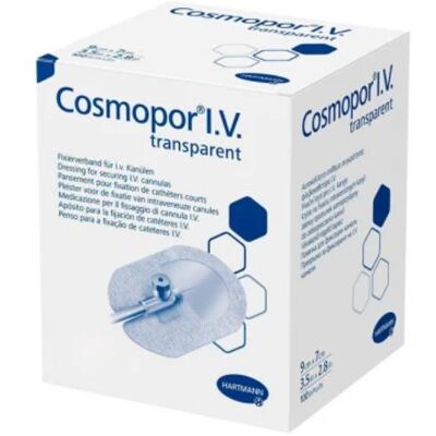 Curativo Transparente Cosmopor Hartmann - Kit de Primeiros Socorros Curativo Transparente Cosmopor Hartmann - Kit de Primeiros Socorros