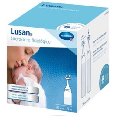 Hartmann Lusan Soro Fisiológico Unidoses 30x5ml Hartmann Lusan Soro Fisiológico Unidoses 30x5ml
