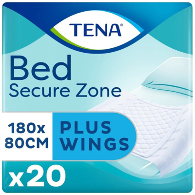 Tena Bed Plus - Almofadas para Incontinência 180x80cm 20 Unidades Tena Bed Plus - Almofadas para Incontinência 180x80cm 20 Unidades