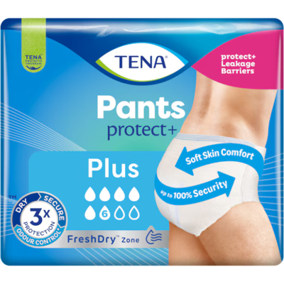TENA ProSkin Pants Plus M Cueca Feminina Descartável Incontinência Severa 14 Uni. TENA ProSkin Pants Plus M Cueca Feminina Descartável Incontinência Severa 14 Uni.