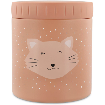 Trixie Mrs. Cat Isolado em Aço Inoxidável (500 ml) - Lunch Box Trixie Mrs. Cat Isolado em Aço Inoxidável (500 ml) - Lunch Box