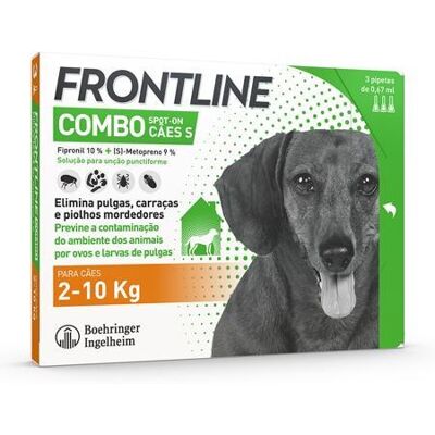 Frontline Cão 2-10kg Spot-on - Tratamento antiparasitário Frontline Cão 2-10kg Spot-on - Tratamento antiparasitário