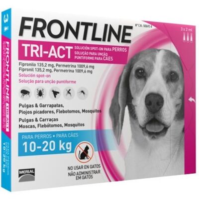 Frontline Tri-Act 10-20 Kg - Medicamento para animais Frontline Tri-Act 10-20 Kg - Medicamento para animais