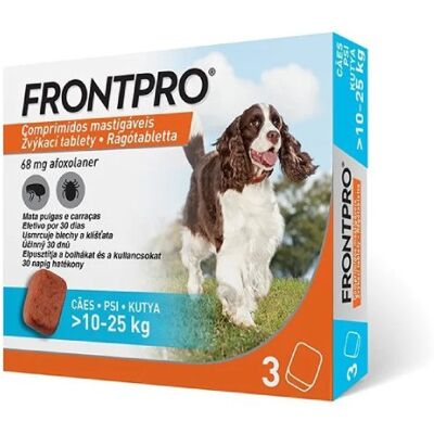 Boehringer Frontpro Comprimidos Mastigáveis 10-25kg - Comprimidos para cães Boehringer Frontpro Comprimidos Mastigáveis 10-25kg - Comprimidos para cães