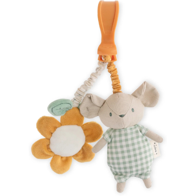 Saro Rato Vichy com Roca e Pinça "Spring Cottage" Brinquedo Sensorial para Bebés Saro Rato Vichy com Roca e Pinça "Spring Cottage" Brinquedo Sensorial para Bebés