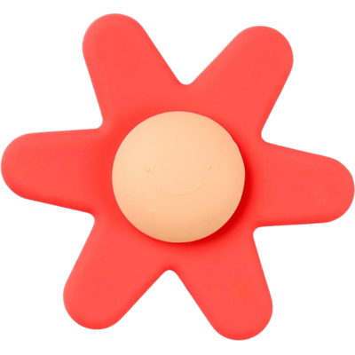 Nattou Spinner Silicone Flor Rosa com Ventosa Brinquedo Sensorial para Bebés Nattou Spinner Silicone Flor Rosa com Ventosa Brinquedo Sensorial para Bebés