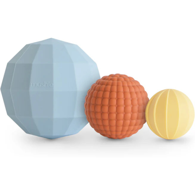 Brinquedos sensoriais Mushie Powder Blue - Brinquedos sensoriais Brinquedos sensoriais Mushie Powder Blue - Brinquedos sensoriais