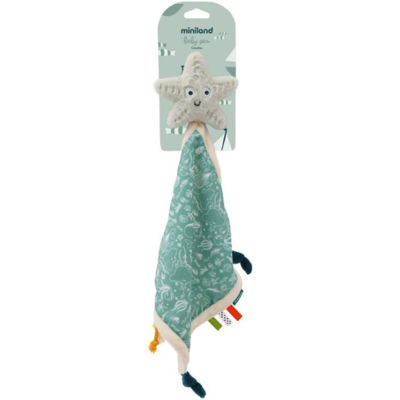 Miniland Baby Sea Doudou Bebé 0-6M Estimulação Sensorial Miniland Baby Sea Doudou Bebé 0-6M Estimulação Sensorial