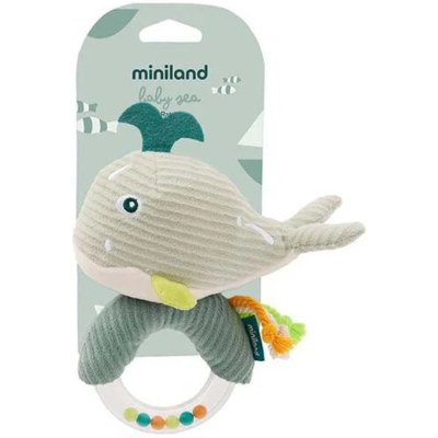 Miniland Ocean Rattle Roca Bebé 0-6M Estimulação Sensorial Miniland Ocean Rattle Roca Bebé 0-6M Estimulação Sensorial