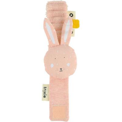 Pulseira de bebê Mrs. Rabbit - Chocalho - Brinquedo sensorial Pulseira de bebê Mrs. Rabbit - Chocalho - Brinquedo sensorial