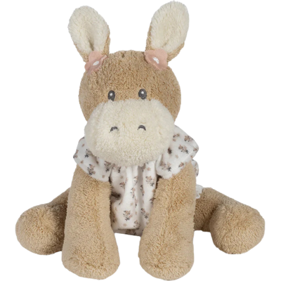 Walking Mum Peluche Burro Botton Flowers 27cm Walking Mum Peluche Burro Botton Flowers 27cm