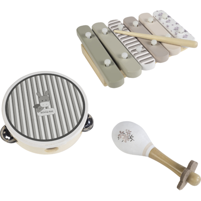 Walking Mum Set Instrumentos Musicais Madeira +12Meses Walking Mum Set Instrumentos Musicais Madeira +12Meses
