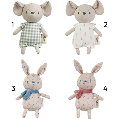 Saro Peluche Pocket Friends com Chocalho Brinquedo Bebé Macio e Sensorial Ideal para Mãos Pequenas Saro Peluche Pocket Friends com Chocalho Brinquedo Bebé Macio e Sensorial Ideal para Mãos Pequenas