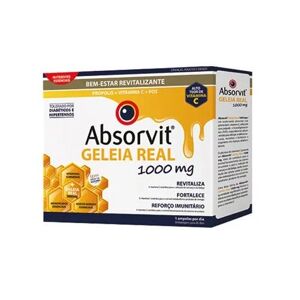 Absorvit Geleia Real 1000 mg Monodoses, 20 Ampola 10ml