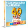 Feliz Aniversário Quarentona   2500 Experiências - Presente Original - Prenda Perfeita