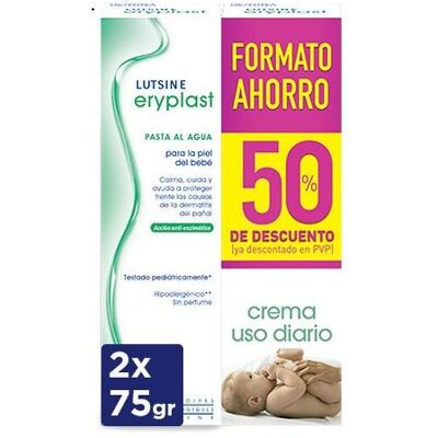 Lutsine E45 Eryplast Pasta de Água - Creme para Assaduras Lutsine E45 Eryplast Pasta de Água - Creme para Assaduras