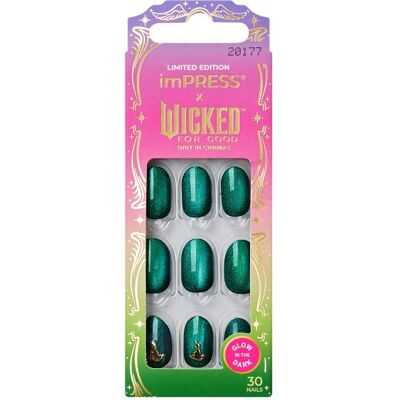 Kiss imPRESS x Wicked For Good A Story of Two Halves Unhas Postiças Kiss imPRESS x Wicked For Good A Story of Two Halves Unhas Postiças