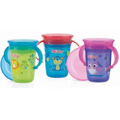 Nuby Copo Mágico com Pegas 360º +6 meses Nuby Copo Mágico com Pegas 360º +6 meses