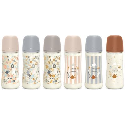 Biberon de Marca Suavinex - 360ml, Silicone, 3 Posições de Suga - Alimentação Bebê Biberon de Marca Suavinex - 360ml, Silicone, 3 Posições de Suga - Alimentação Bebê